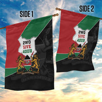 Kenya 254 Garden Flag Kenyan Flag Map Double Lion Shield - Wonder Print Shop
