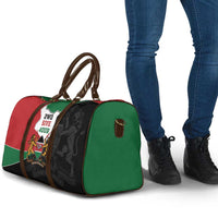 Kenya 254 Travel Bag Kenyan Flag Map Double Lion Shield - Wonder Print Shop