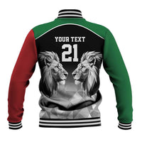 Kenya Rugby Custom Baseball Jacket Black Kenyan 22-23 Motif - Wonder Print Shop