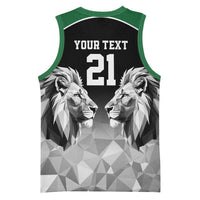 Kenya Rugby Custom Basketball Jersey Black Kenyan 22-23 Motif - Wonder Print Shop