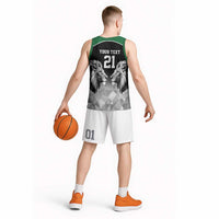 Kenya Rugby Custom Basketball Jersey Black Kenyan 22-23 Motif - Wonder Print Shop