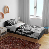 Kenya Rugby Custom Bedding Set Black Kenyan 22-23 Motif - Wonder Print Shop