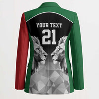 Kenya Rugby Custom Blazer Black Kenyan 22-23 Motif - Wonder Print Shop