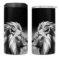Kenya Rugby Custom 4 in 1 Can Cooler Tumbler Black Kenyan 22-23 Motif - Wonder Print Shop