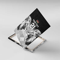 Kenya Rugby Custom Canvas Wall Art Black Kenyan 22-23 Motif - Wonder Print Shop