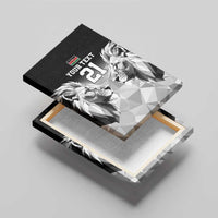 Kenya Rugby Custom Canvas Wall Art Black Kenyan 22-23 Motif - Wonder Print Shop