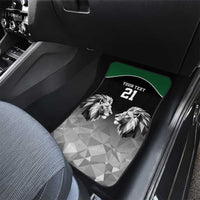 Kenya Rugby Custom Car Mats Black Kenyan 22-23 Motif - Wonder Print Shop