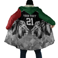 Kenya Rugby Custom Cloak Black Kenyan 22-23 Motif - Wonder Print Shop