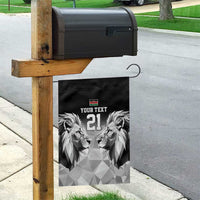 Kenya Rugby Custom Garden Flag Black Kenyan 22-23 Motif - Wonder Print Shop