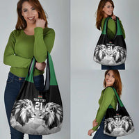 Kenya Rugby Custom Grocery Bag Black Kenyan 22-23 Motif - Wonder Print Shop