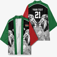 Kenya Rugby Custom Kimono Black Kenyan 22-23 Motif - Wonder Print Shop