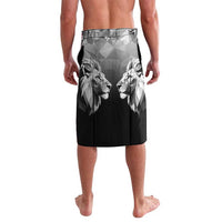 Kenya Rugby Custom Lavalava Black Kenyan 22-23 Motif - Wonder Print Shop
