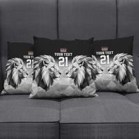 Kenya Rugby Custom Pillow Cover Black Kenyan 22-23 Motif - Wonder Print Shop