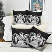 Kenya Rugby Custom Pillow Cover Black Kenyan 22-23 Motif - Wonder Print Shop