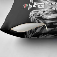Kenya Rugby Custom Pillow Cover Black Kenyan 22-23 Motif - Wonder Print Shop