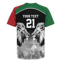 Kenya Rugby Custom Rugby Jersey Black Kenyan 22-23 Motif - Wonder Print Shop