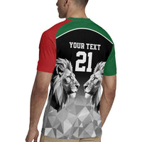 Kenya Rugby Custom Rugby Jersey Black Kenyan 22-23 Motif - Wonder Print Shop
