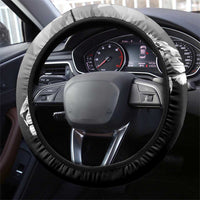 Kenya Rugby Steering Wheel Cover Black Kenyan 22-23 Motif - Wonder Print Shop