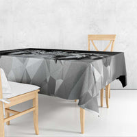 Kenya Rugby Custom Tablecloth Black Kenyan 22-23 Motif - Wonder Print Shop