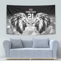 Kenya Rugby Custom Tapestry Black Kenyan 22-23 Motif - Wonder Print Shop