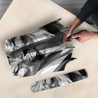 Kenya Rugby Custom Umbrella Black Kenyan 22-23 Motif - Wonder Print Shop