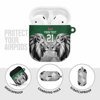Kenya Rugby Custom AirPods Case Green Kenyan 22-23 Motif - Wonder Print Shop