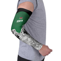Kenya Rugby Custom Arm Sleeves Green Kenyan 22-23 Motif - Wonder Print Shop