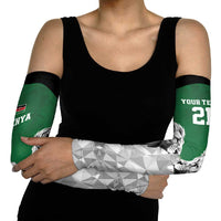 Kenya Rugby Custom Arm Sleeves Green Kenyan 22-23 Motif - Wonder Print Shop