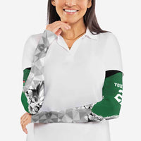 Kenya Rugby Custom Arm Sleeves Green Kenyan 22-23 Motif - Wonder Print Shop