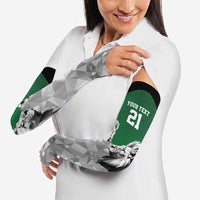 Kenya Rugby Custom Arm Sleeves Green Kenyan 22-23 Motif - Wonder Print Shop