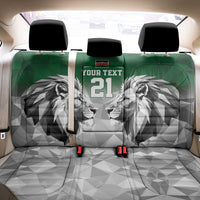Kenya Rugby Custom Back Car Seat Cover Green Kenyan 22-23 Motif - Wonder Print Shop