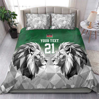 Kenya Rugby Custom Bedding Set Green Kenyan 22-23 Motif - Wonder Print Shop