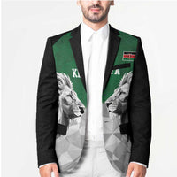Kenya Rugby Custom Blazer Green Kenyan 22-23 Motif - Wonder Print Shop