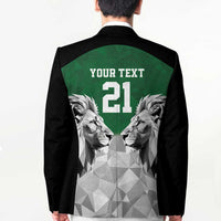 Kenya Rugby Custom Blazer Green Kenyan 22-23 Motif - Wonder Print Shop