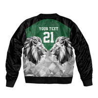 Kenya Rugby Custom Bomber Jacket Green Kenyan 22-23 Motif - Wonder Print Shop