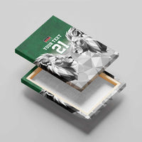 Kenya Rugby Custom Canvas Wall Art Green Kenyan 22-23 Motif - Wonder Print Shop