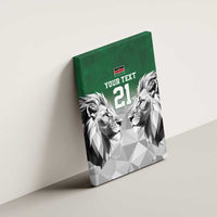 Kenya Rugby Custom Canvas Wall Art Green Kenyan 22-23 Motif - Wonder Print Shop