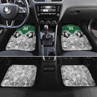 Kenya Rugby Custom Car Mats Green Kenyan 22-23 Motif - Wonder Print Shop