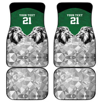 Kenya Rugby Custom Car Mats Green Kenyan 22-23 Motif - Wonder Print Shop