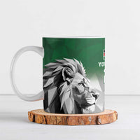 Kenya Rugby Custom Ceramic Mug Green Kenyan 22-23 Motif - Wonder Print Shop