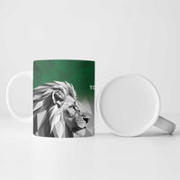 Kenya Rugby Custom Ceramic Mug Green Kenyan 22-23 Motif - Wonder Print Shop