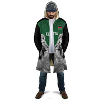 Kenya Rugby Custom Cloak Green Kenyan 22-23 Motif - Wonder Print Shop