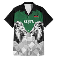 Kenya Rugby Custom Family Matching Mermaid Dress and Hawaiian Shirt Green Kenyan 22-23 Motif - Wonder Print Shop