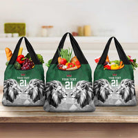 Kenya Rugby Custom Grocery Bag Green Kenyan 22-23 Motif - Wonder Print Shop
