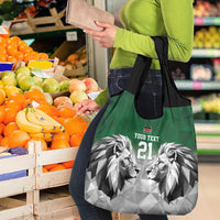 Kenya Rugby Custom Grocery Bag Green Kenyan 22-23 Motif - Wonder Print Shop