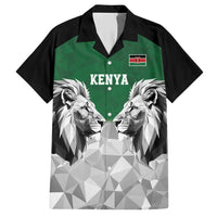 Kenya Rugby Custom Hawaiian Shirt Green Kenyan 22-23 Motif - Wonder Print Shop