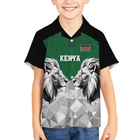 Kenya Rugby Custom Hawaiian Shirt Green Kenyan 22-23 Motif - Wonder Print Shop