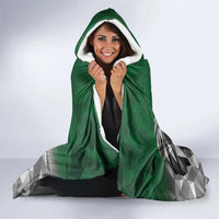 Kenya Rugby Custom Hooded Blanket Green Kenyan 22-23 Motif - Wonder Print Shop