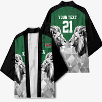 Kenya Rugby Custom Kimono Green Kenyan 22-23 Motif - Wonder Print Shop