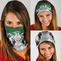Kenya Rugby Custom Neck Gaiter Green Kenyan 22-23 Motif - Wonder Print Shop